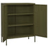 Lady Jillian -  Storage Cabinet Olive Green 80x35x101,5 cm Steel - Model 3